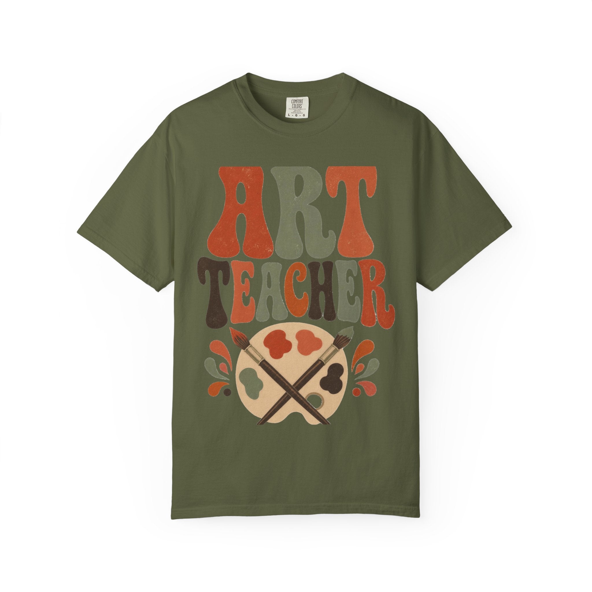 Art Teacher Shirt | Retro Comfort Colors Tee
