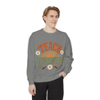 Teach Kindness Retro Teacher Sweatshirt | Comfort Colors
