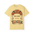 Personalized Teacher Shirt with Name | Retro Comfort Colors Tee
