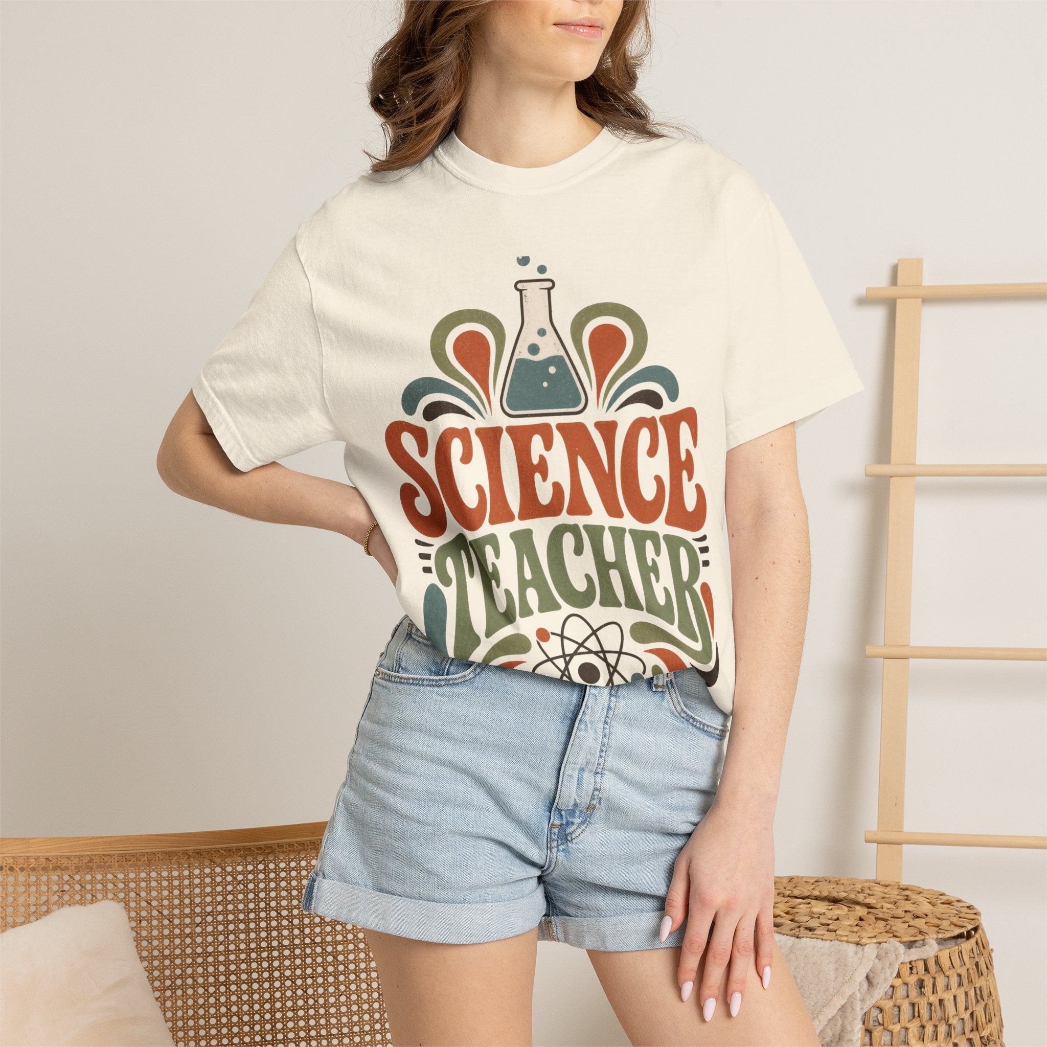 Science Teacher Shirt | Retro Comfort Colors Tee