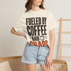 Fueled By Coffee And Chaos Funny Teacher Shirt | Comfort Colors Tee