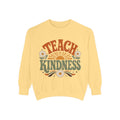 Teach Kindness Retro Teacher Sweatshirt | Comfort Colors