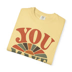 Teacher Appreciation Shirt You Make A Difference | Comfort Colors Tee