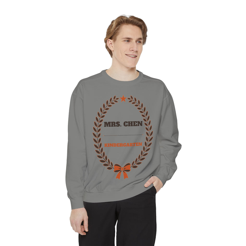 Personalized Teacher Sweatshirt with Name | Comfort Colors Crewneck