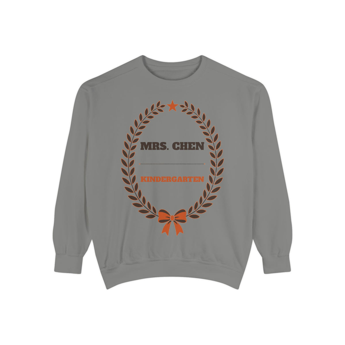 Personalized Teacher Sweatshirt with Name | Comfort Colors Crewneck
