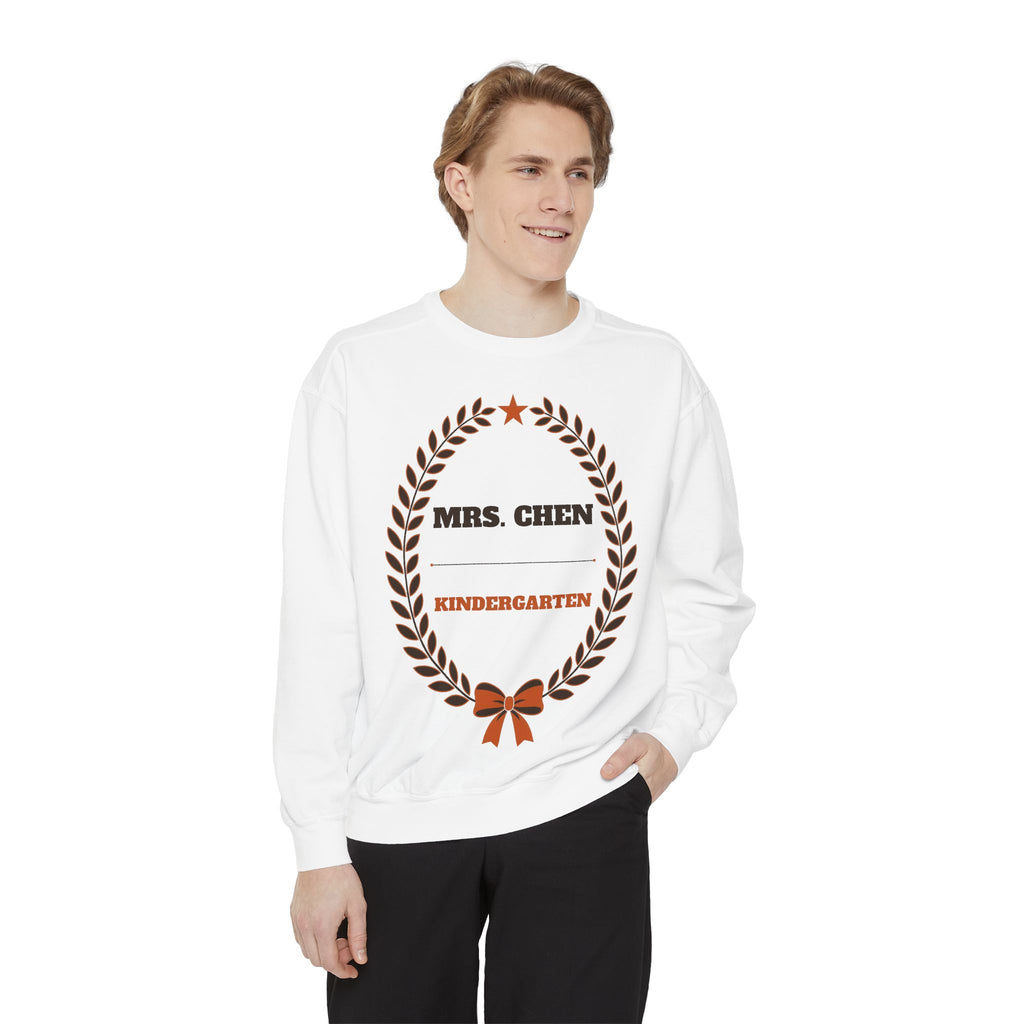 Personalized Teacher Sweatshirt with Name | Comfort Colors Crewneck