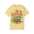 Cute Teacher Shirt Kind Hearts Grow Here | Comfort Colors Tee