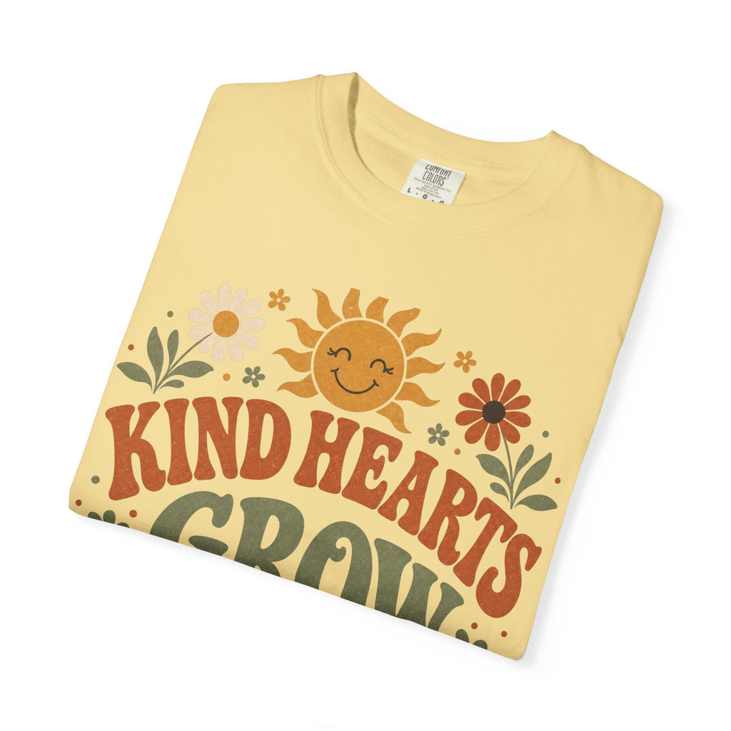 Cute Teacher Shirt Kind Hearts Grow Here | Comfort Colors Tee