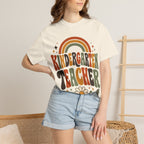 Kindergarten Teacher Shirt | Retro Comfort Colors Tee